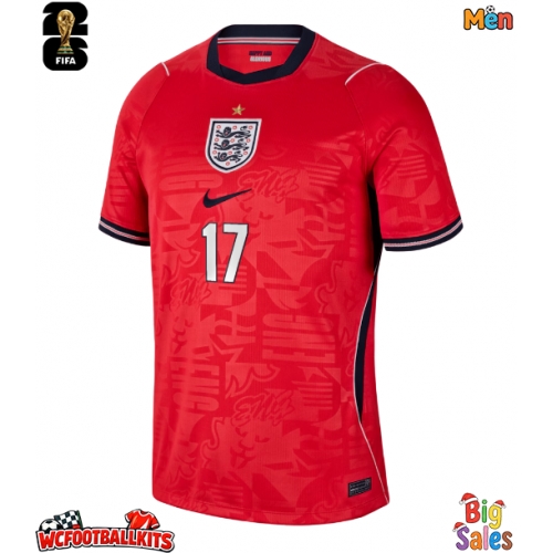 England Morgan Rogers #17 Replica Away Stadium Shirt World Cup 2026 Short Sleeve